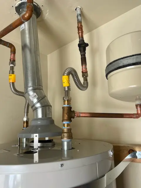 Water heater installation and plumbing repair in Janesville